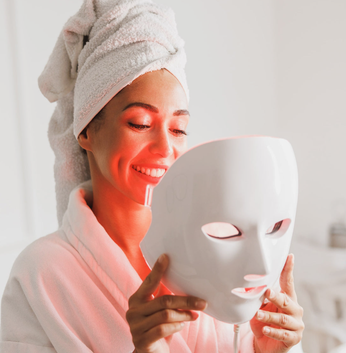 CalmoraHealth™ LED Face Mask