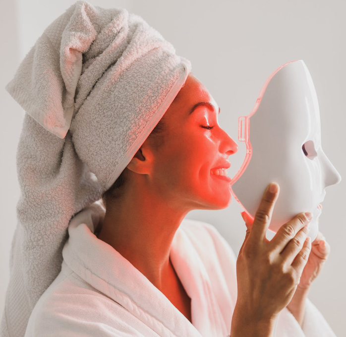 CalmoraHealth™ LED Face Mask
