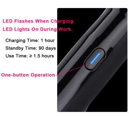 CalmoraHealth™ Portable Electric Makeup Brush